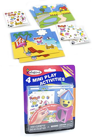 Colorforms Mini 4 Party Pack Play 1951