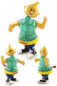 Duck on Bike Tin Toy Windup