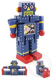 Rocky Red Robot Junior Wood Posable