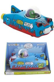 Balloon Powered Race Car Turquoise Blue Toy Indy Racer