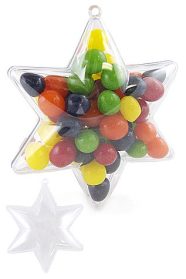 Golden Star Metal Christmas Ornament