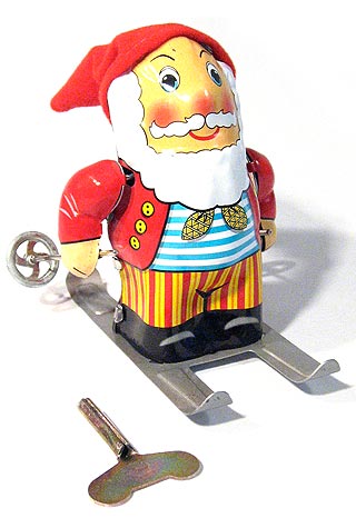 Santa Skier