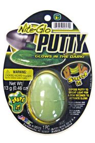 Nite Glow Play Putty Glows in the Dark