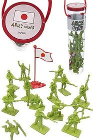 Army Guys Japan Soldiers in Tube