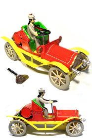 Santa’s Racer Sleigh Pull Back with Goggles