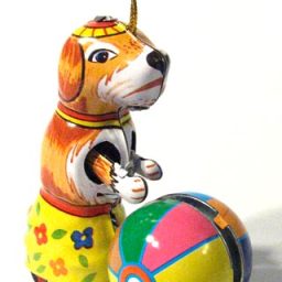 Puppy and Ball Ornament