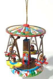 Blue Sedan Ornament