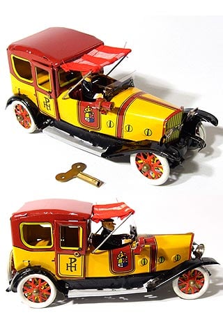 Royal Yellow Saloon Car