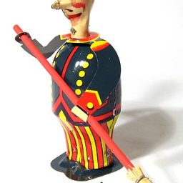 Man with Broom