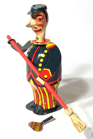 Man with Broom
