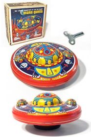 Neptune Flying Saucer Classic Tin Toy