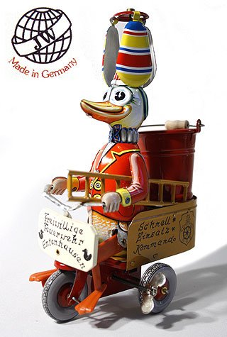 Fire Brigade Duck Made in Germany