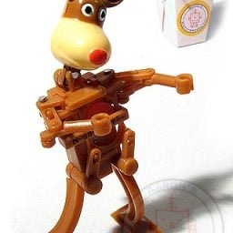 Rudy Noggin Bop Reindeer Wind Up