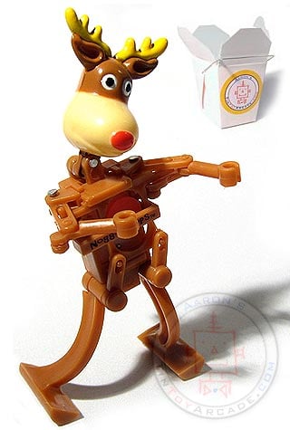 Rudy Noggin Bop Reindeer Wind Up