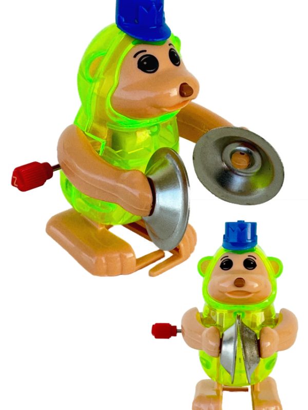 Monkey Plays Cymbals Windup Toy Tucker Green