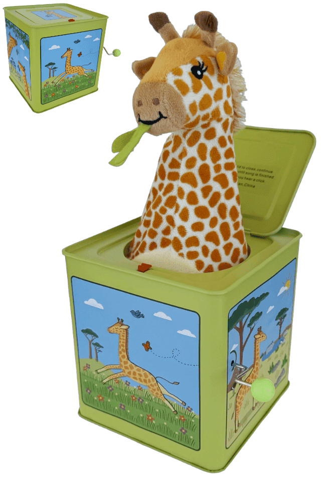 Georgia Giraffe Jack In The Box Safari Animal