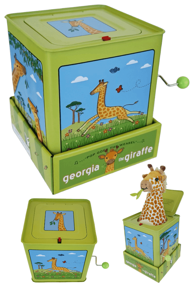 Georgia Giraffe Jack In The Box Safari Animal