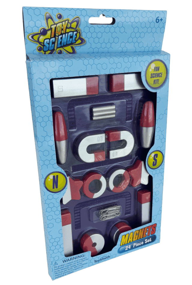 Deluxe Magnets Kit Set Of 24 Science Toys