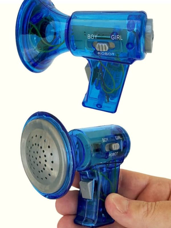 Mini Voice Changer Blue Small But Mighty